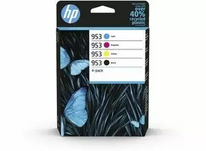 HP 953 PACK DE 4 CARTUCHOS DE TINTA ORIGINALES - 6ZC69AE